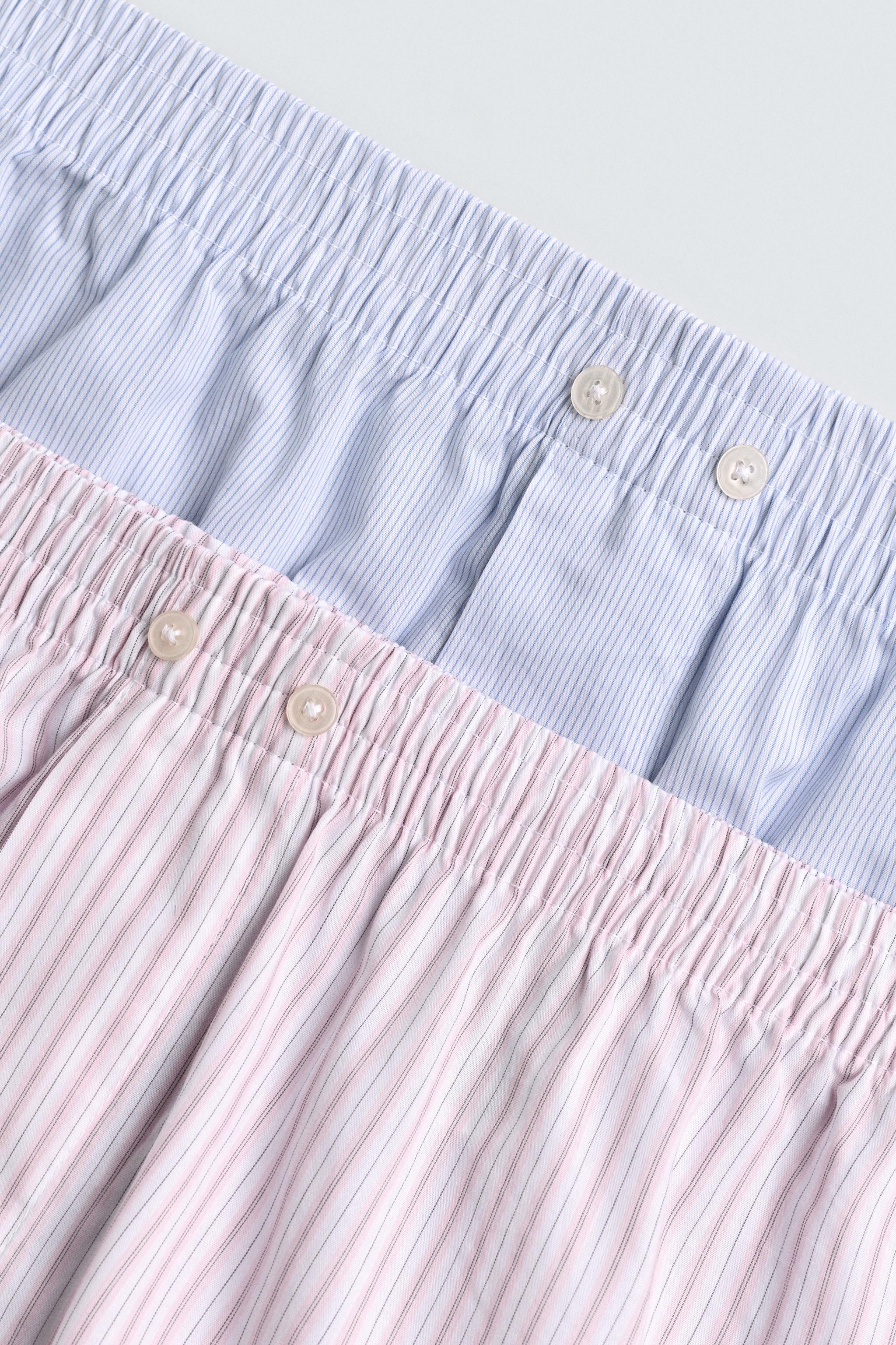 2-PACK MIXED POPLIN BOXERS